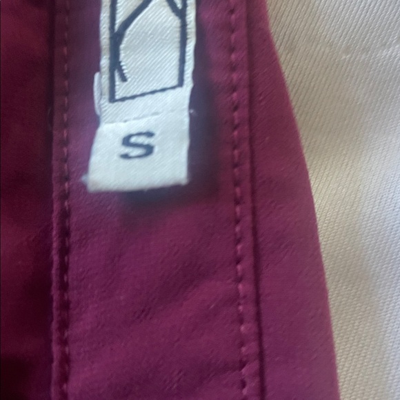 Chloe K Deep Red Button-Down Shirt FINAL PRICE! - Picture 4 of 4